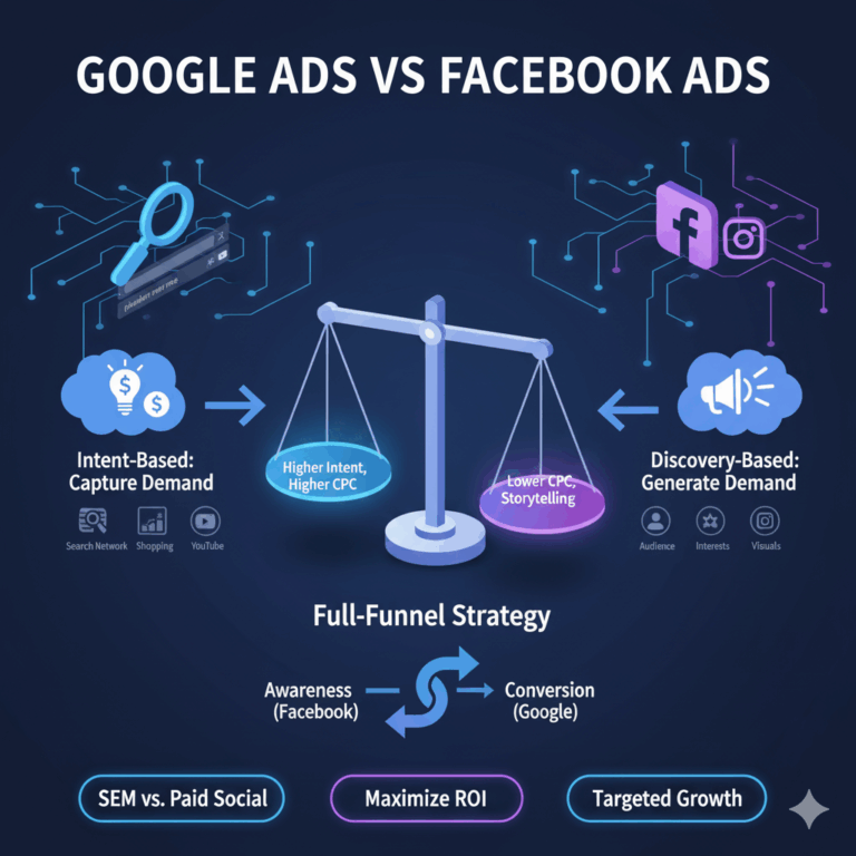 Google vs Facebook Ads