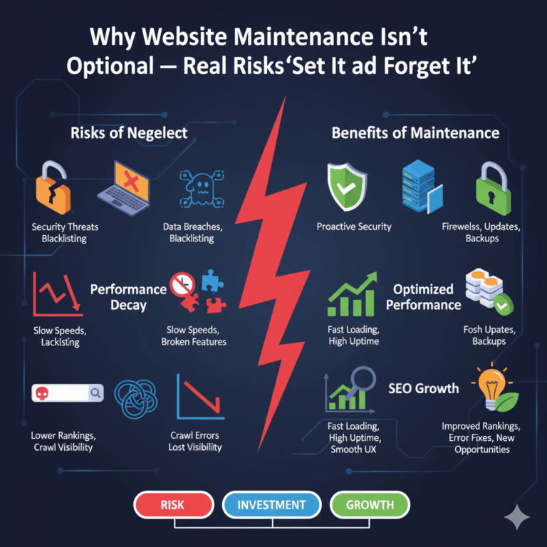 Website Maintenance Isn't Optional